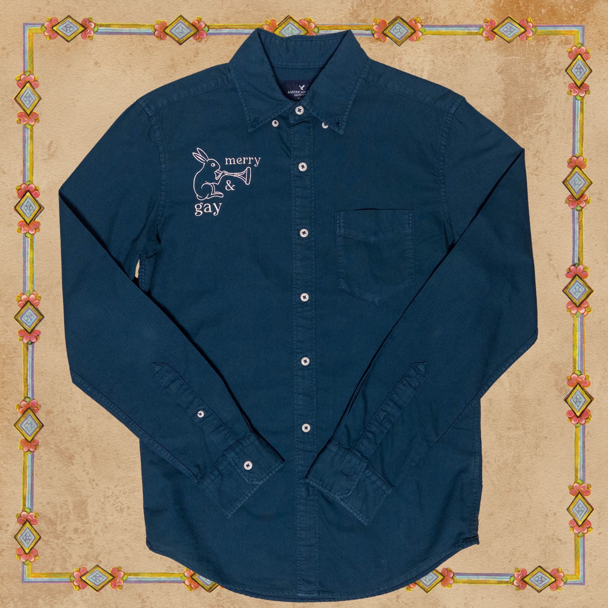 Merry and Gay Button Down Shirt