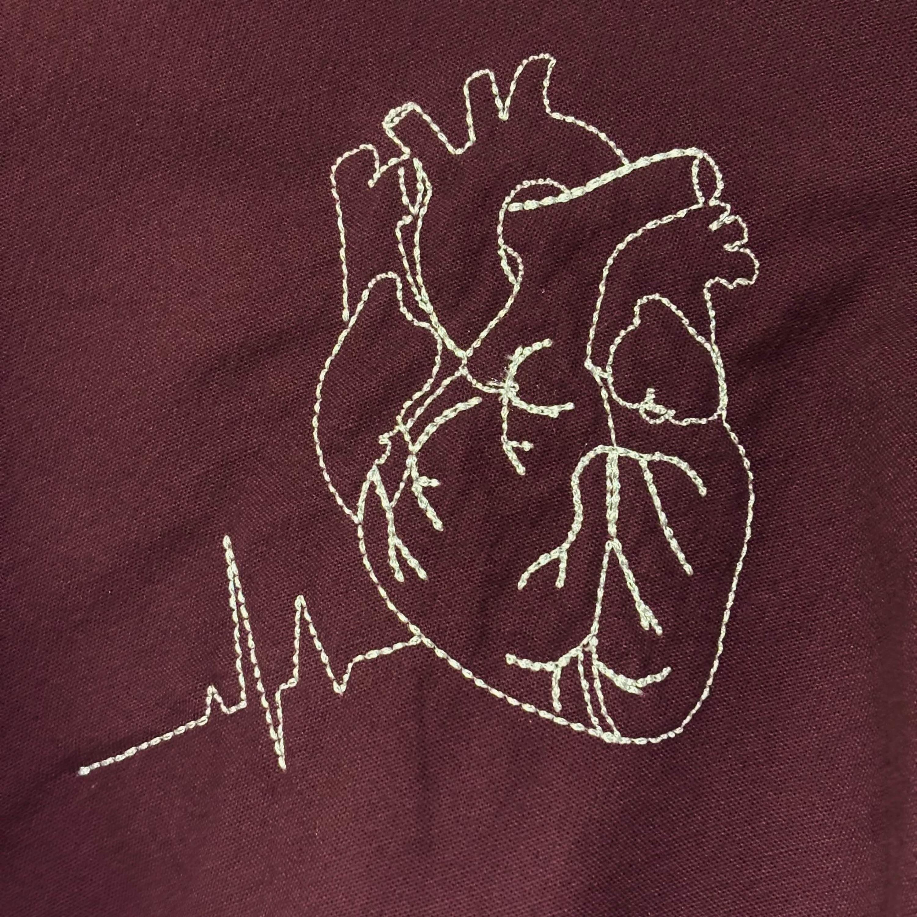 Heartbeat Button-Up Shirt