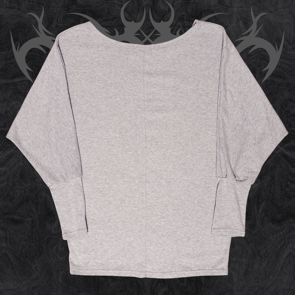 Misfit Clown Girl Off-The-Shoulder Shirt
