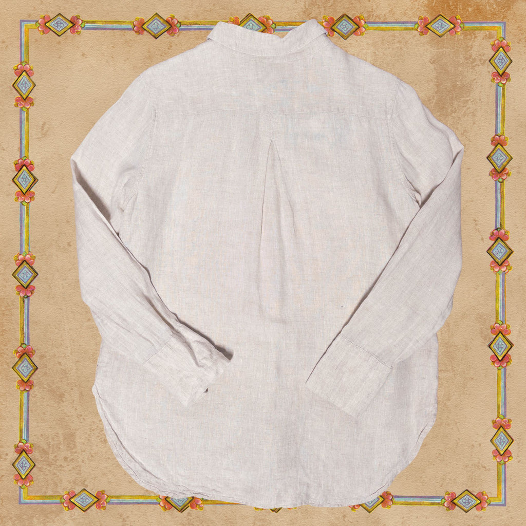 Perhaps Linen Poet Shirt