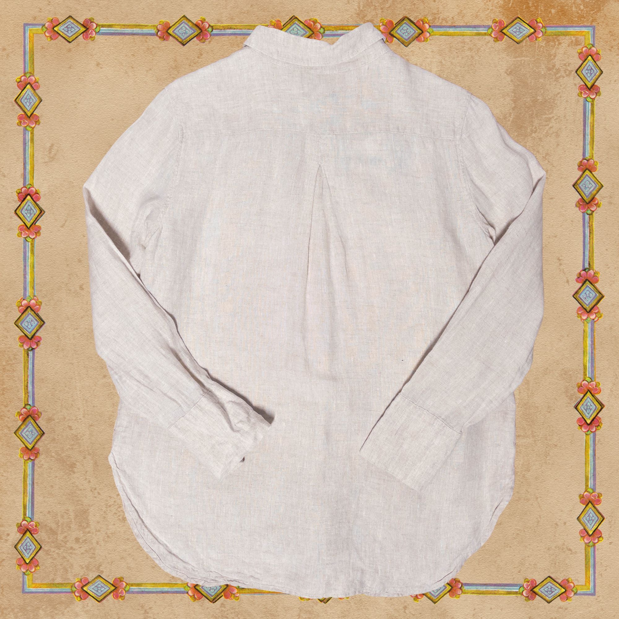 Perhaps Linen Poet Shirt