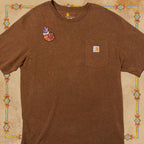 Medieval Snail Cat Carhartt T-Shirt