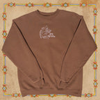 Gay Agenda Fox Medieval Sweatshirt in Brown