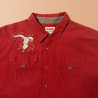 Western Cow Skull Workwear Jacket