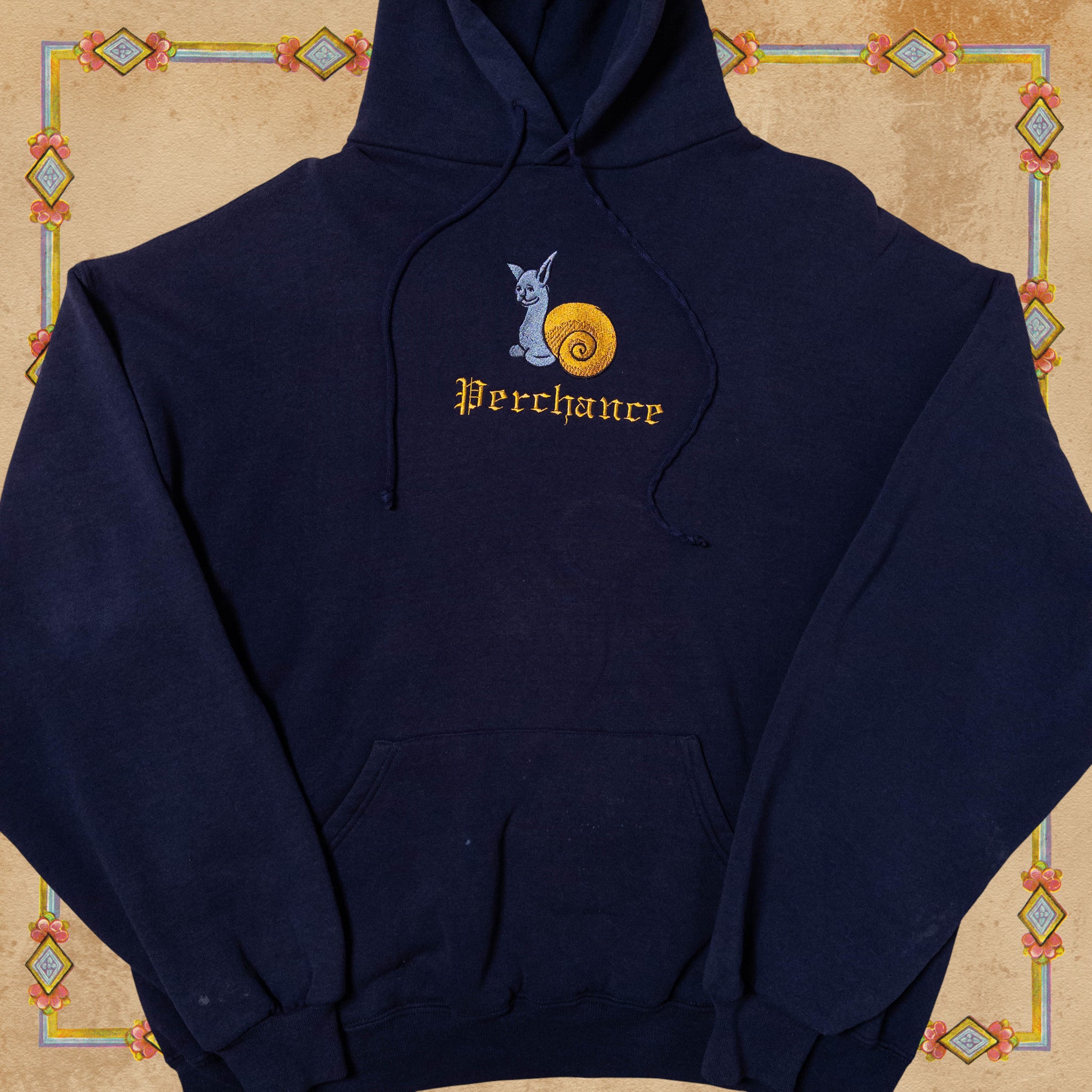 Medieval Snail Cat Hoodie