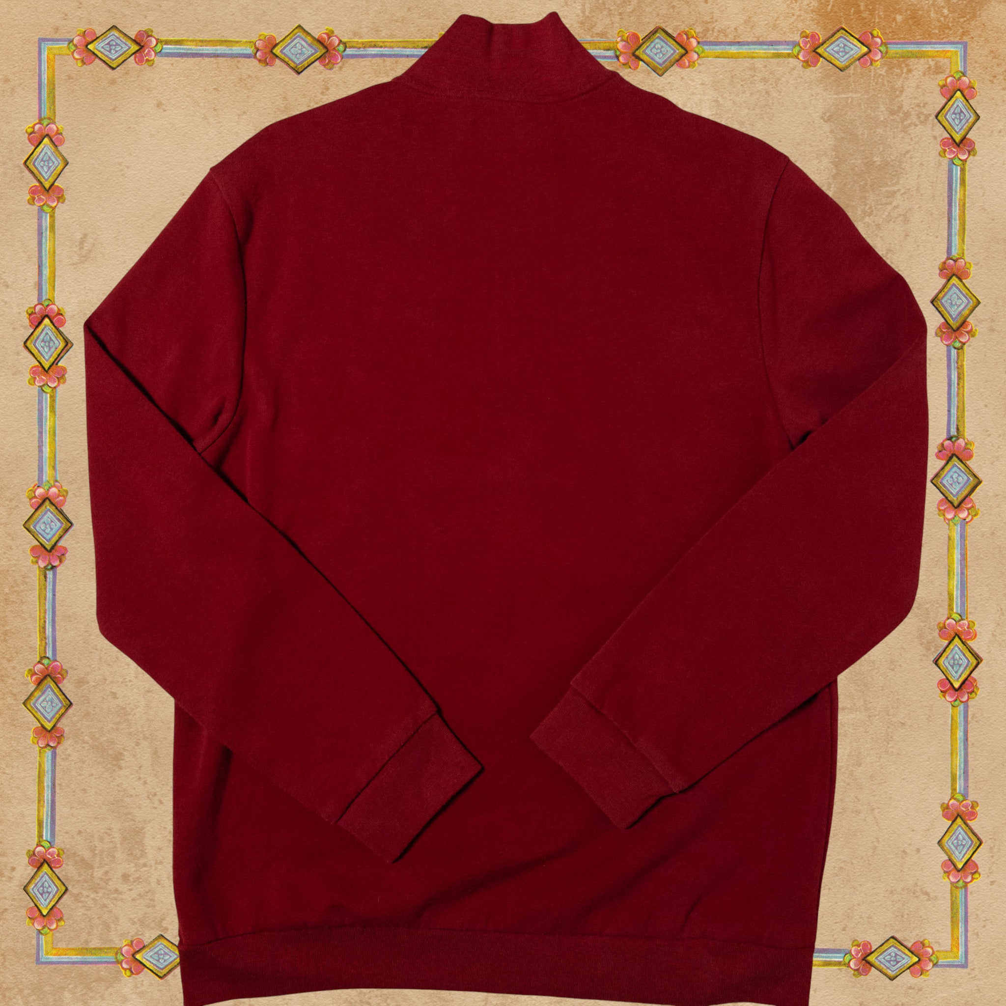 Gay Medieval Fox Quarter Zip Sweater