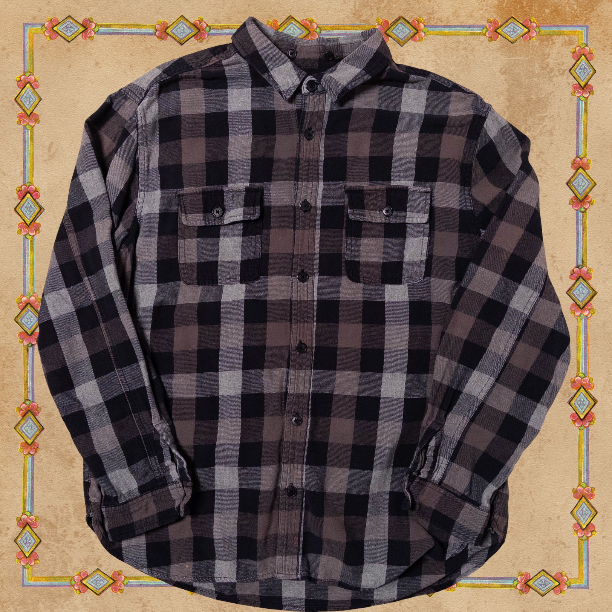 Cringe But Free Jester Flannel Shirt