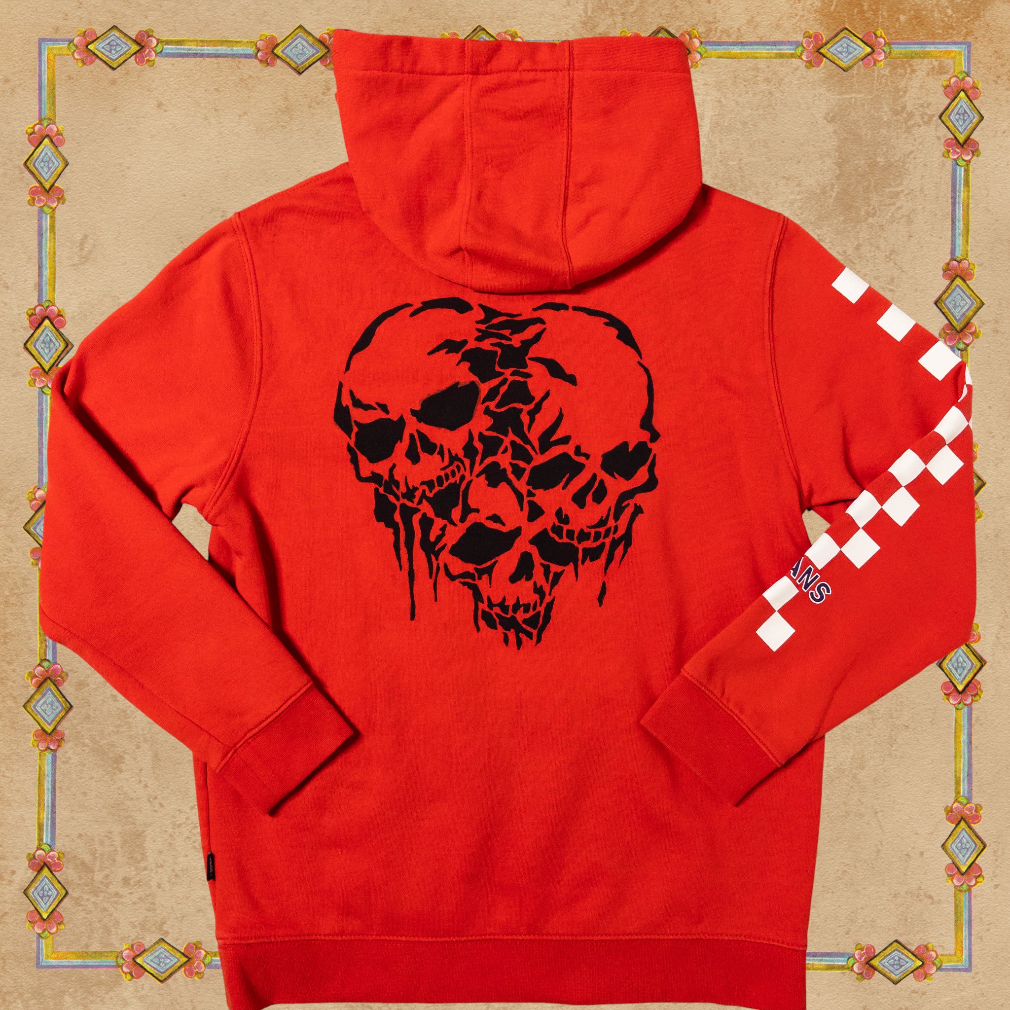 Trio of Skulls Vans Hoodie