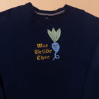 Weird Medieval Beetroot Crewneck Sweatshirt | Navy