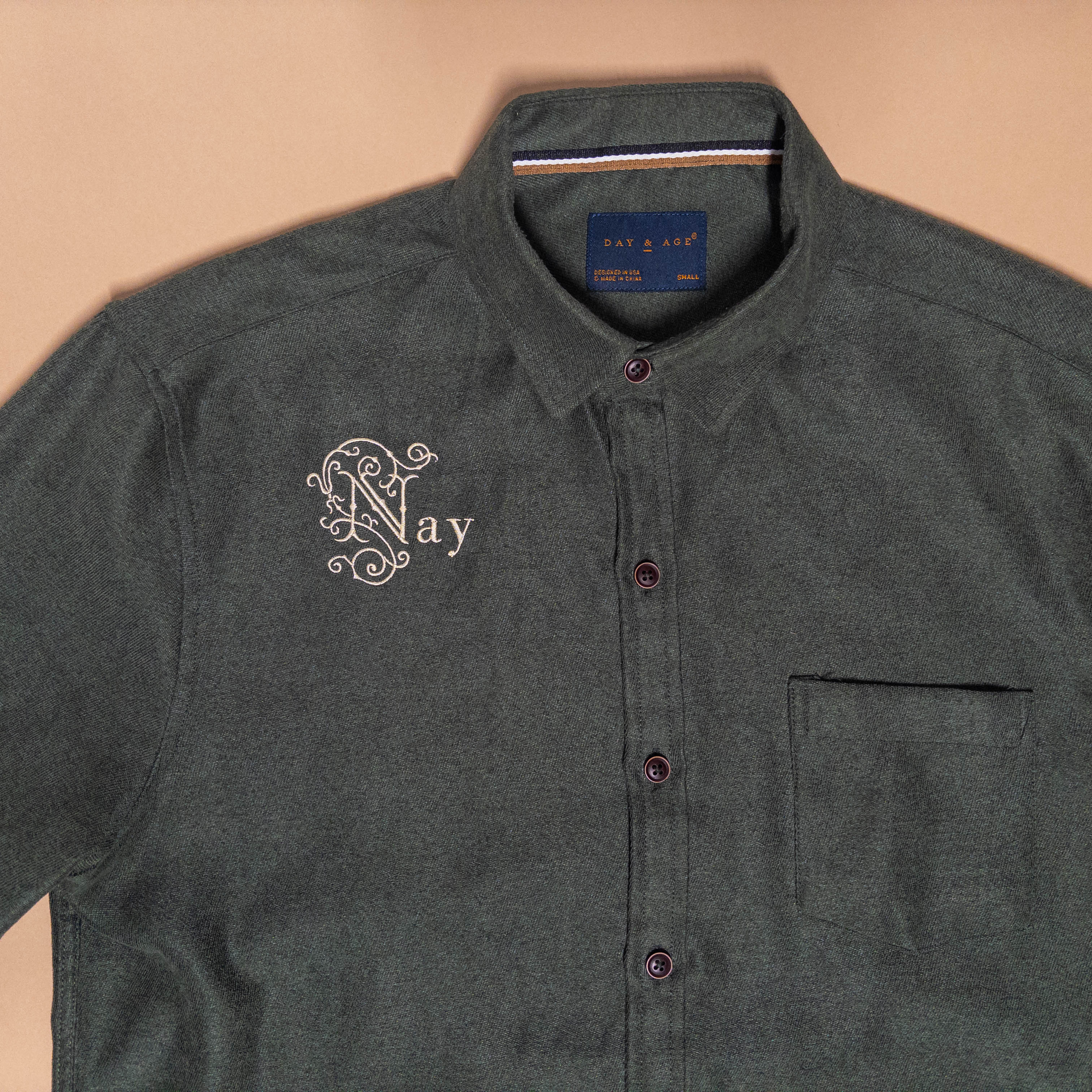 Medieval Rejection Shirt in Bog Green