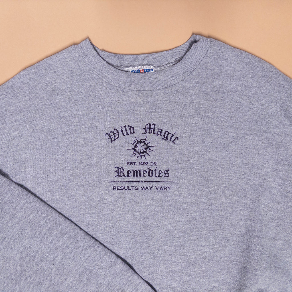 Wild Magic Remedies Sweatshirt in Light Gray