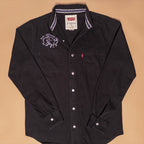 Vans Built Different Cat Denim Shirt