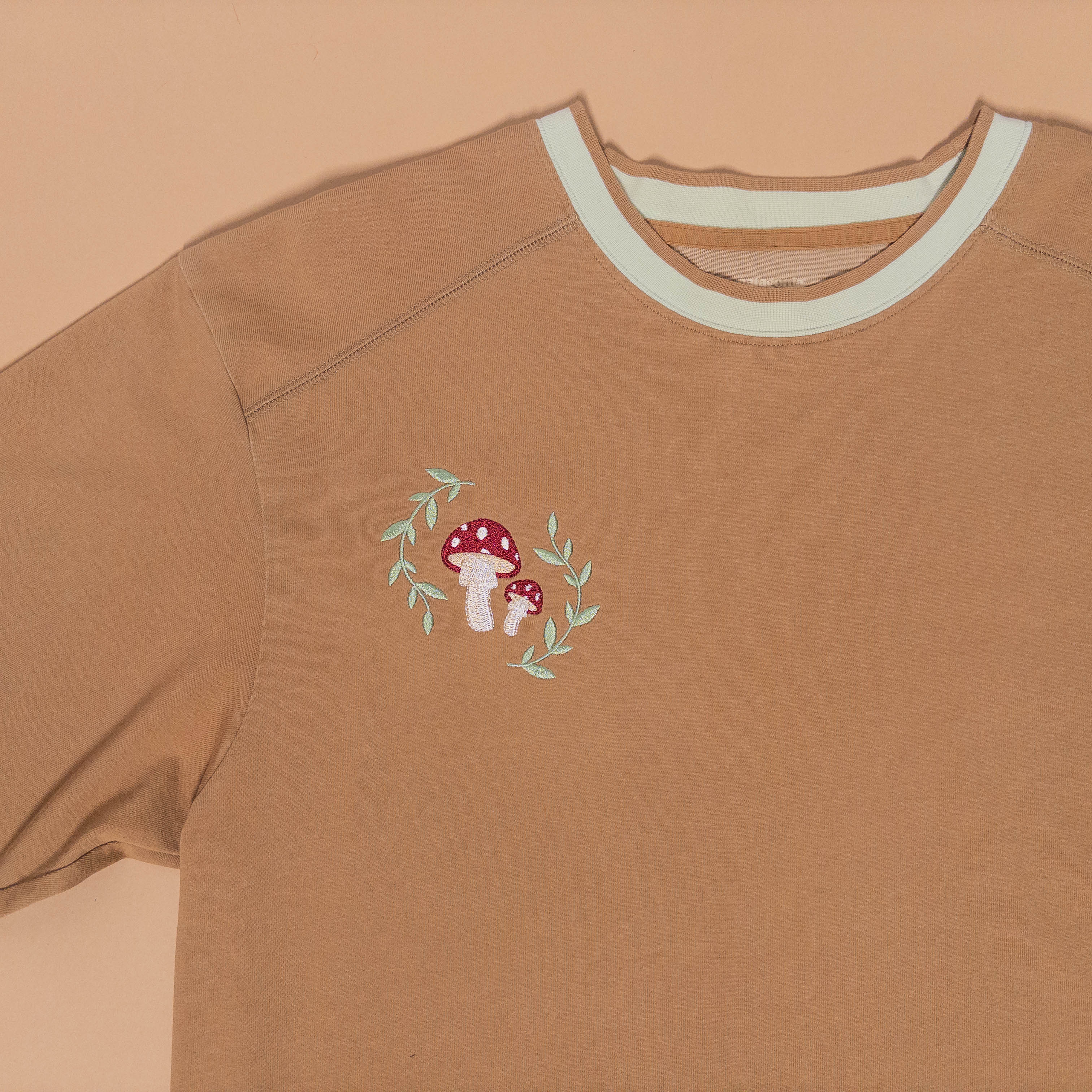 Upcycled Patagonia Mushroom Tee