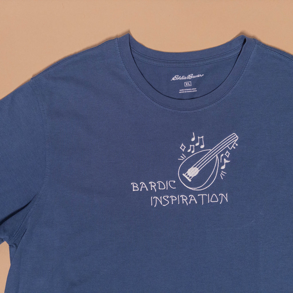 Bardic Inspiration Tee in Blue