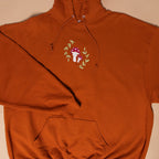 Mushroom Hoodie in Orange
