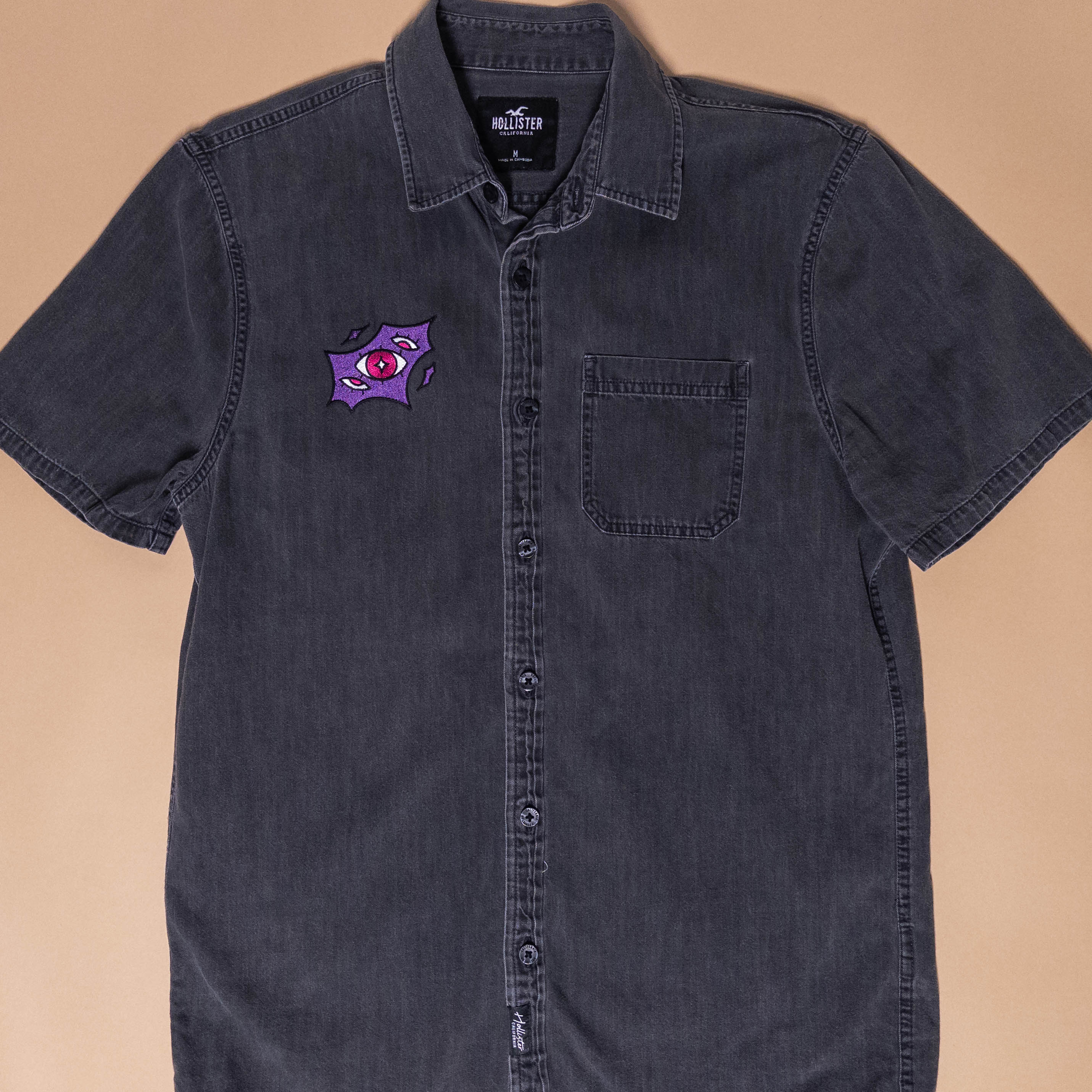 Denim Shirt With Eye