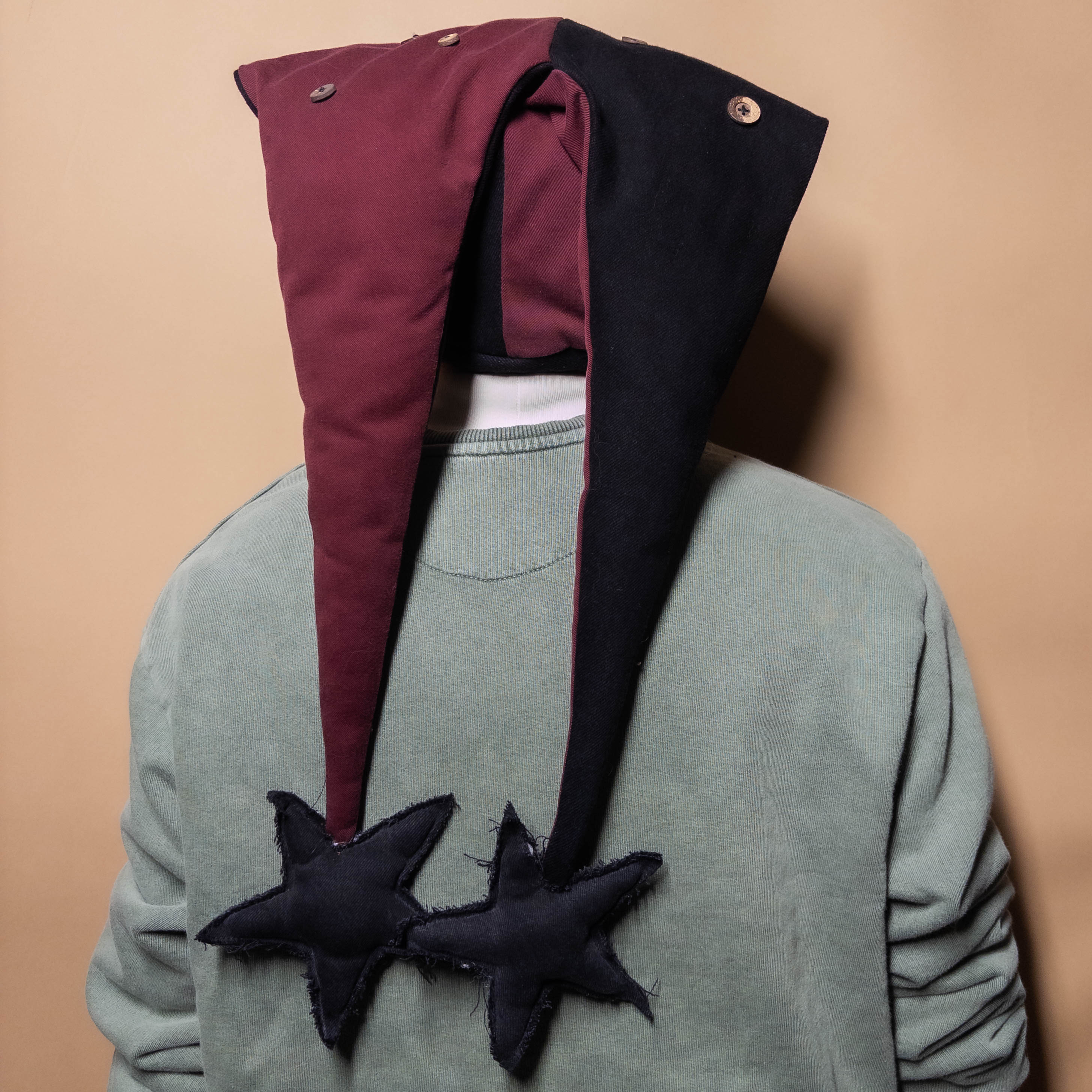 The Scarlet Trickster – Handmade Jester Hat