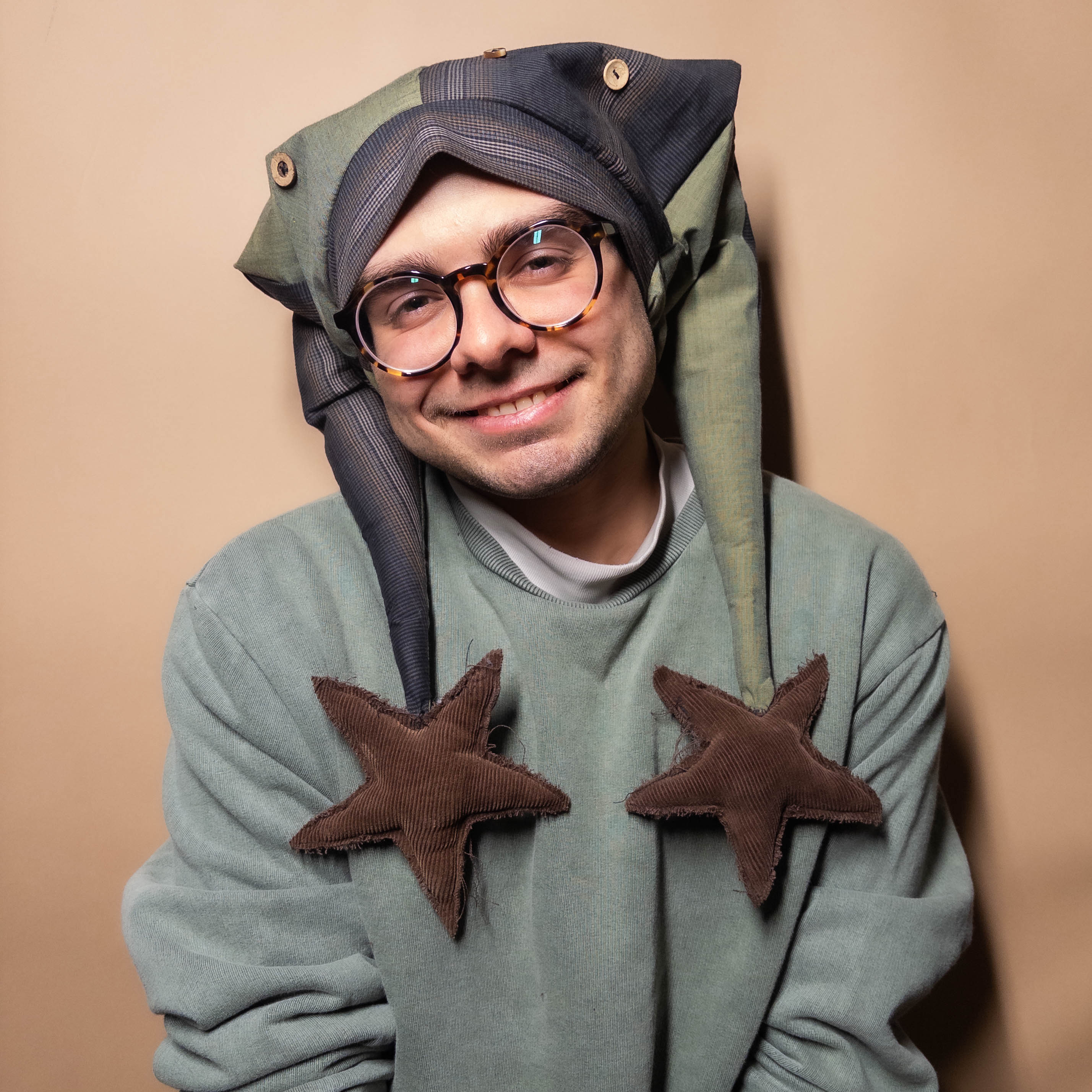 The Mossling Jester – Handmade Jester Hat