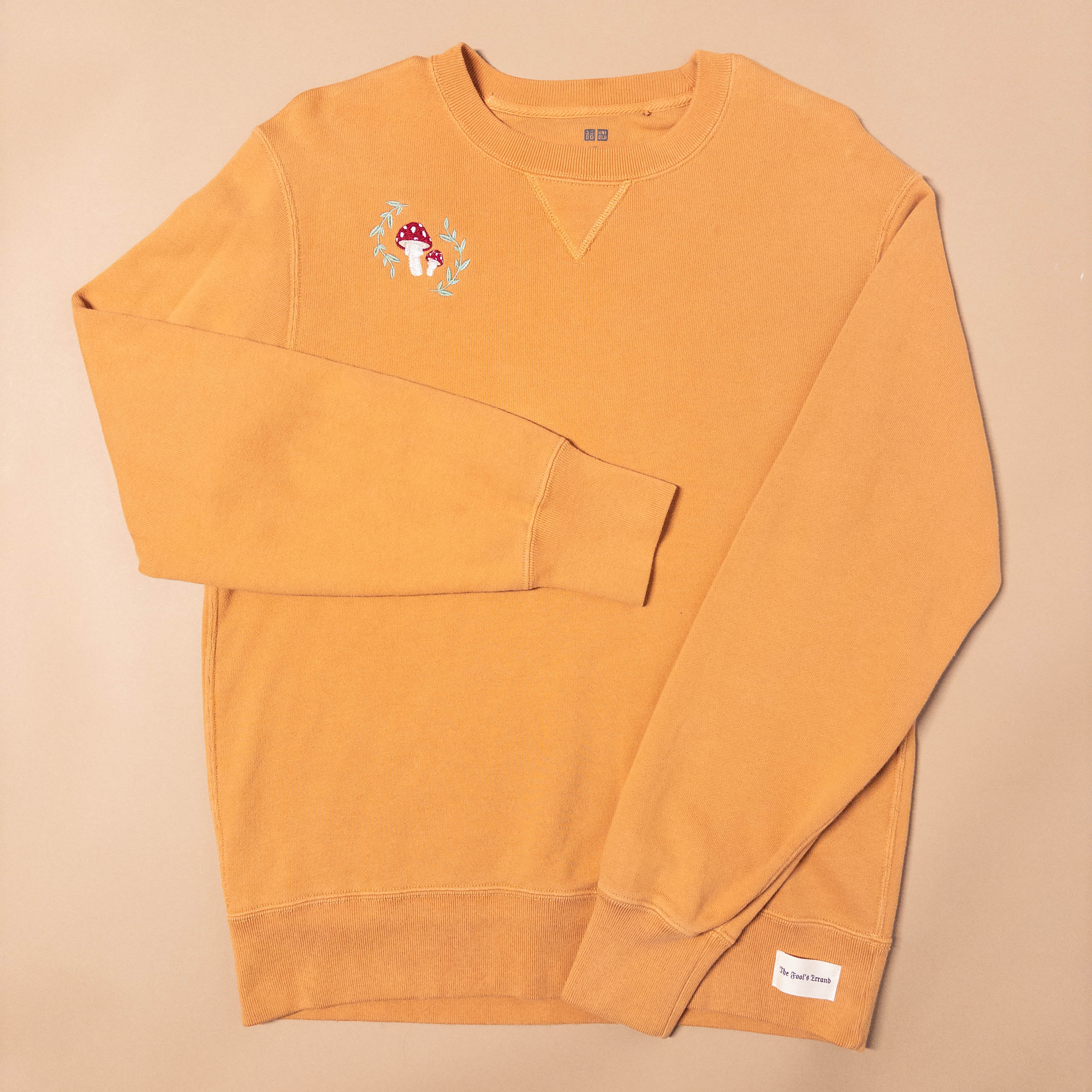 Mushroom and Vines Cozy Crewneck