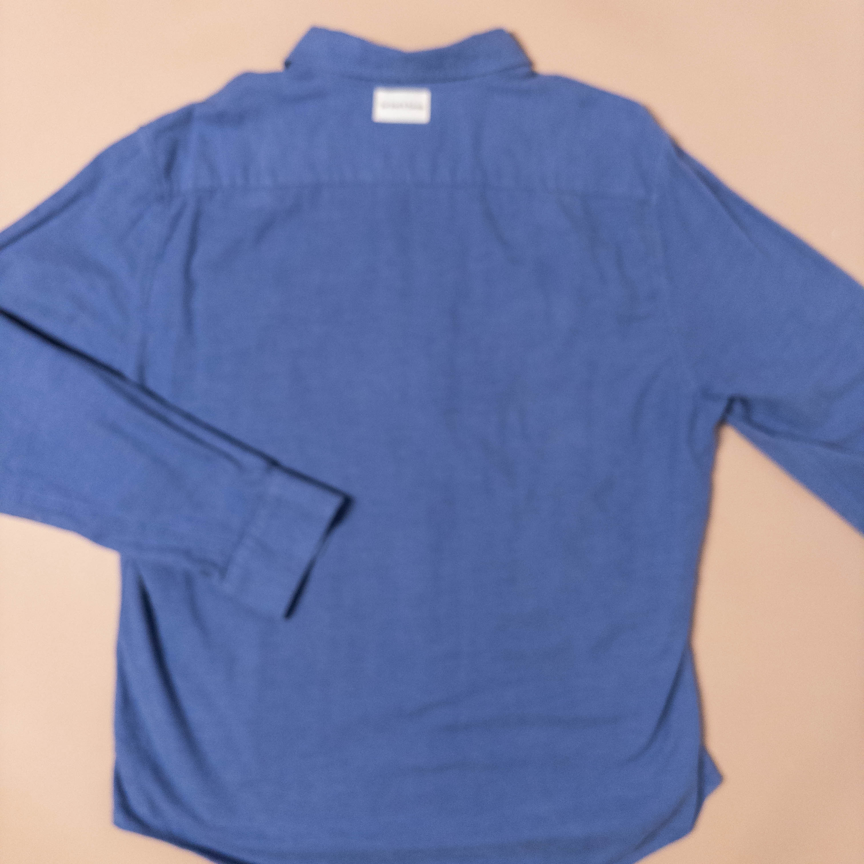 Strange Medieval Snail Cat Blue Flannel Shirt
