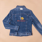Medieval Snail Cat Jean Jacket