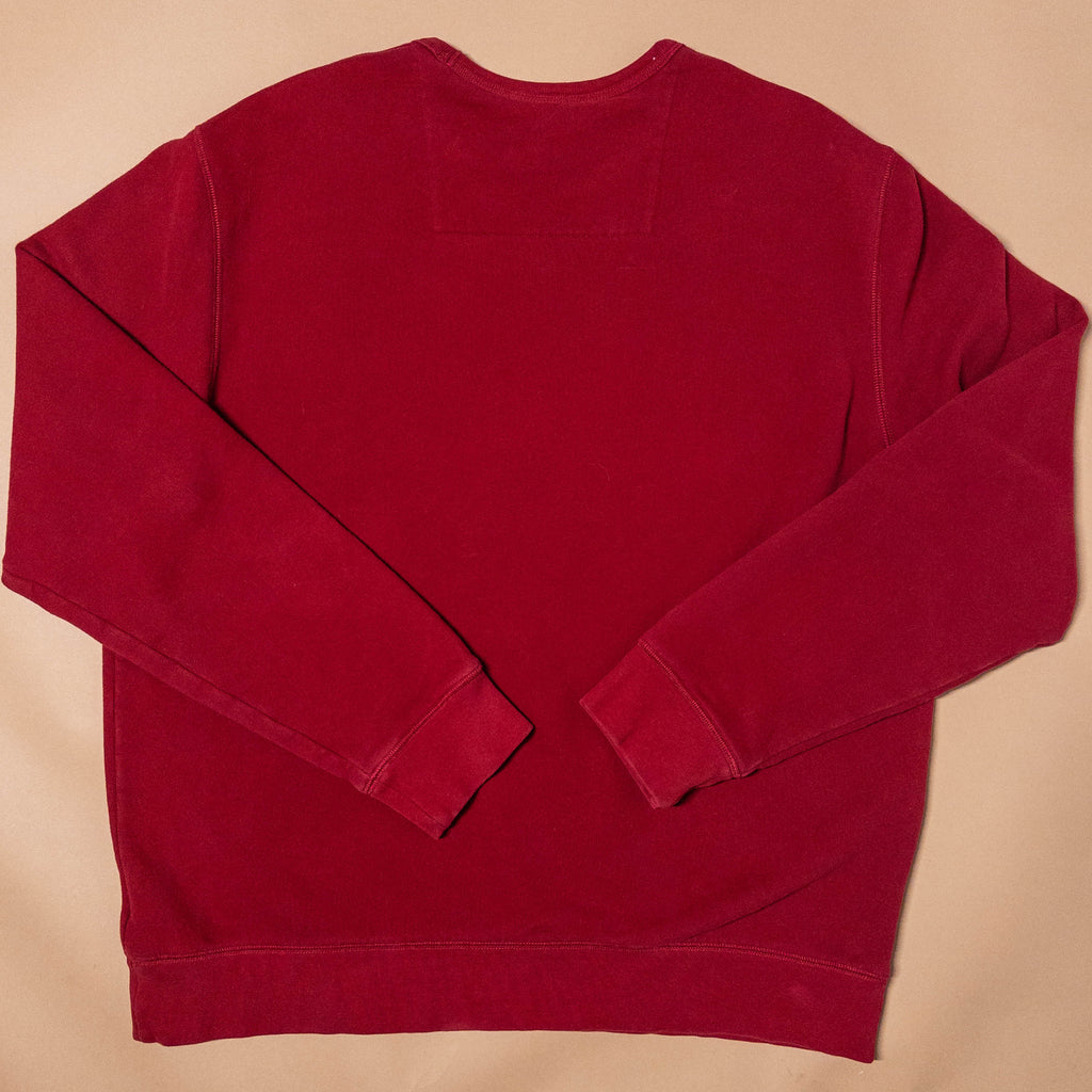 Medieval Frog Crewneck in Red | Large