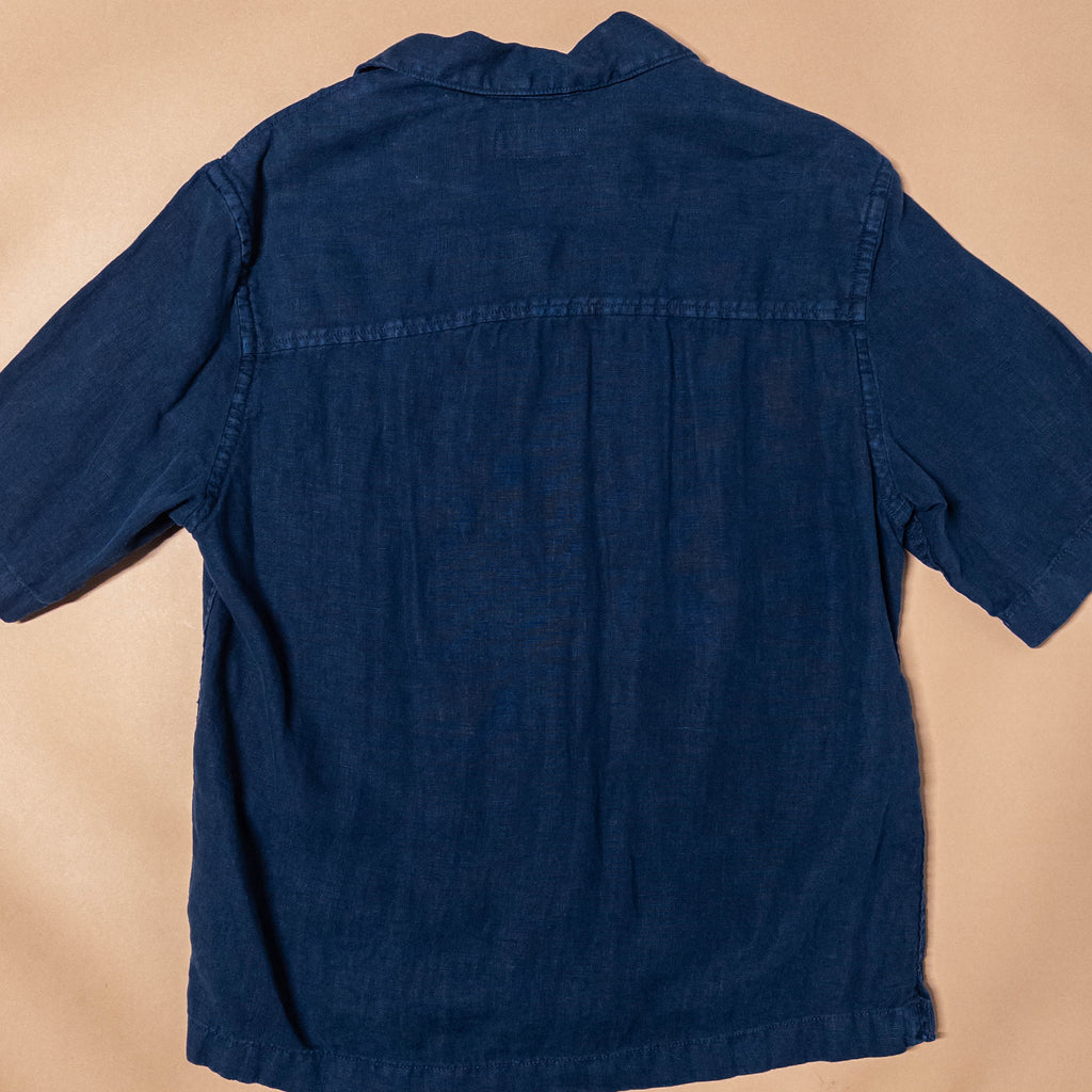 Medieval Demon Button Up in Linen | Small