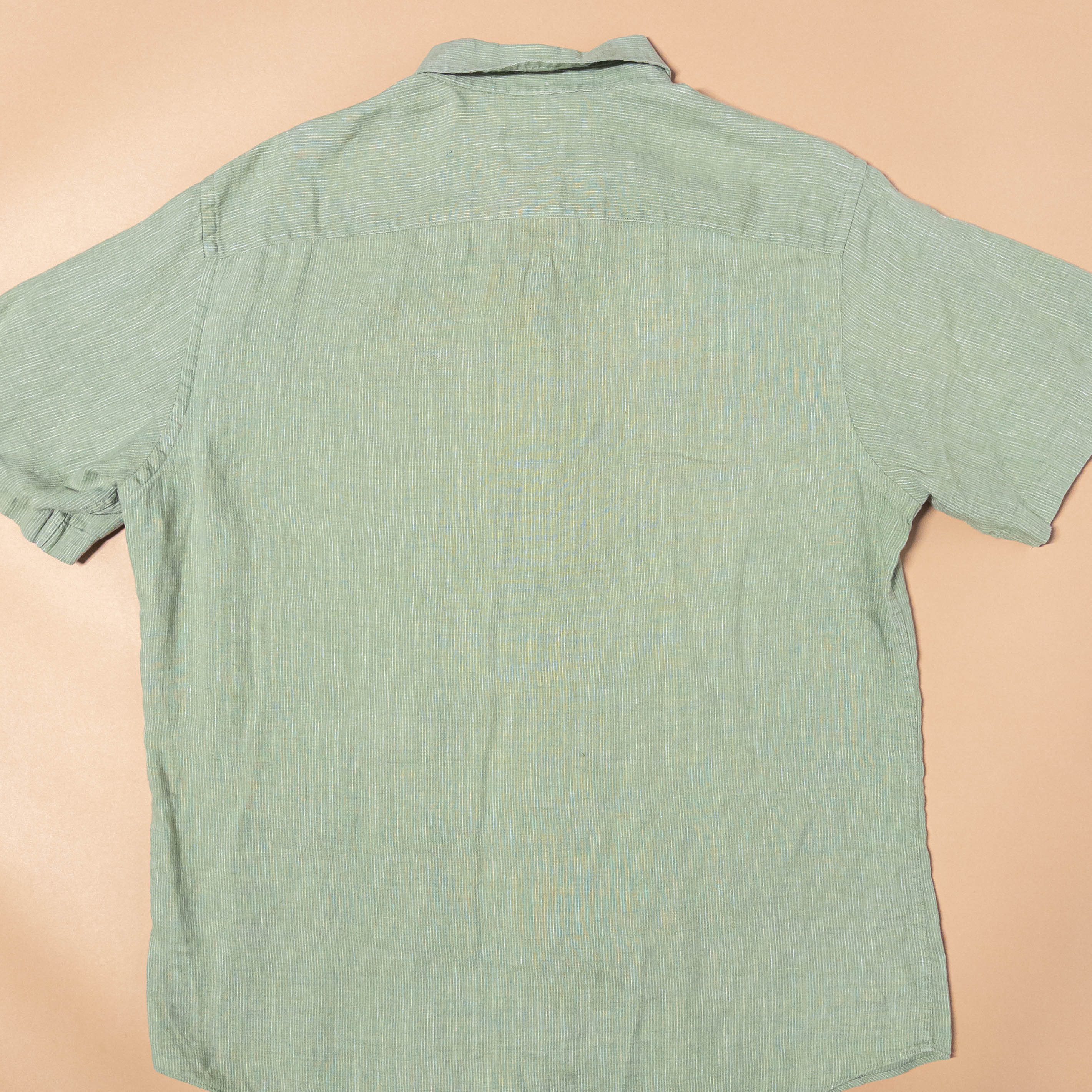 Medieval Snail Cat Linen Shirt | Medium