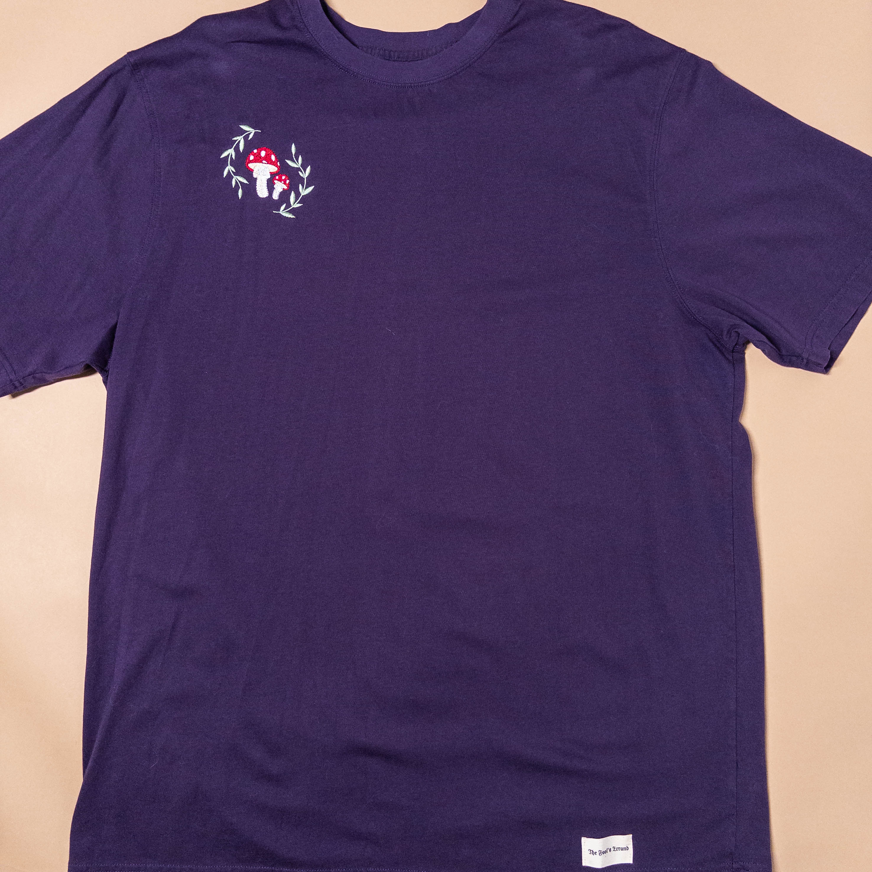 Purple Mushroom Tee | XL Tall