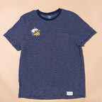 Sleep Rat Tee in Blue Stripe | Medium