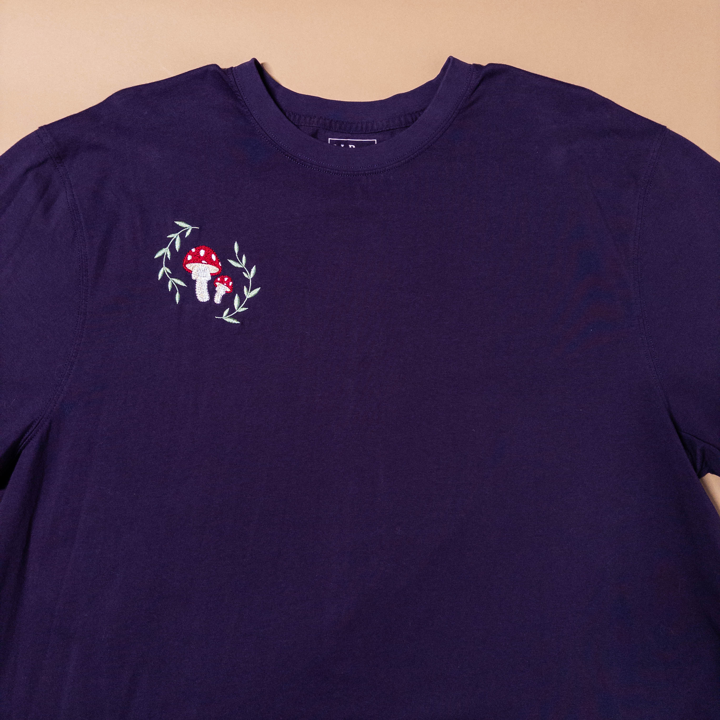 Purple Mushroom Tee | XL Tall