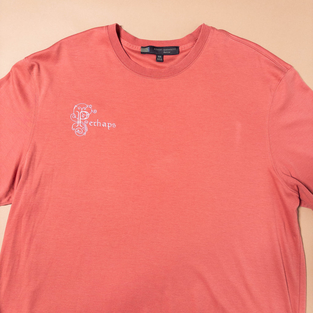 Perhaps Tee in Pink | XL