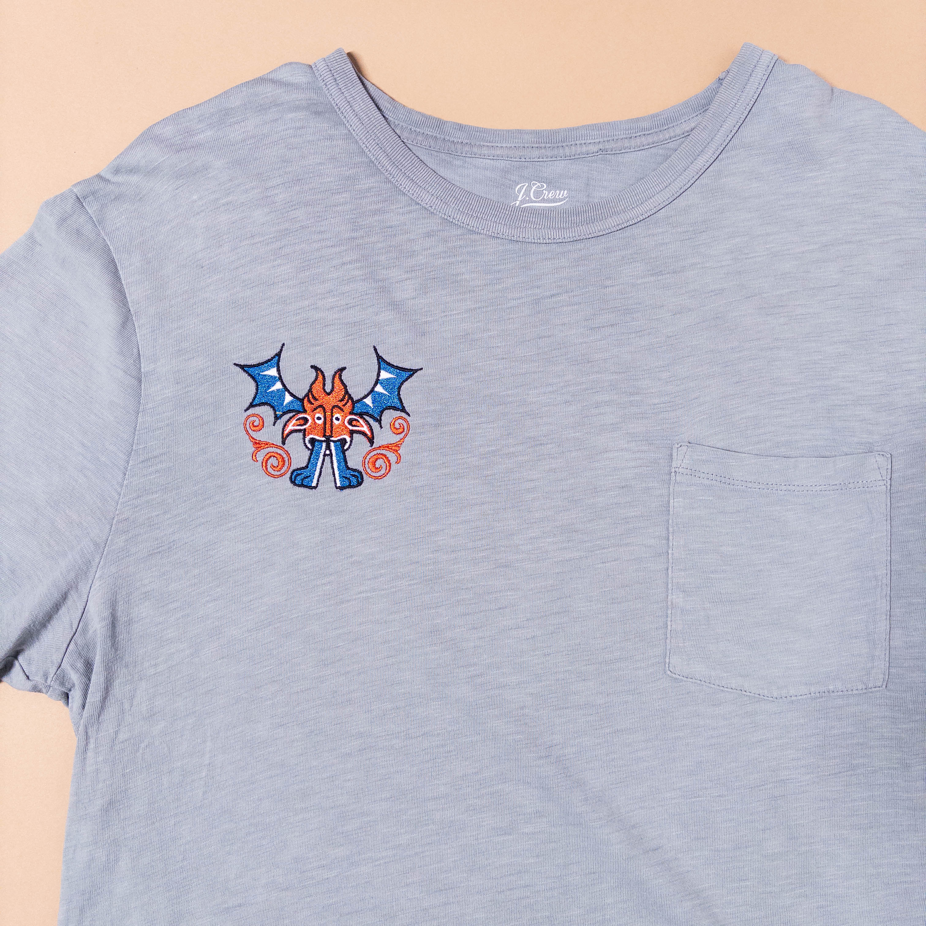 Medieval Gargoyle Tee in Stone | Medium