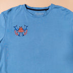 Medieval Demon Tee in Blue | Medium