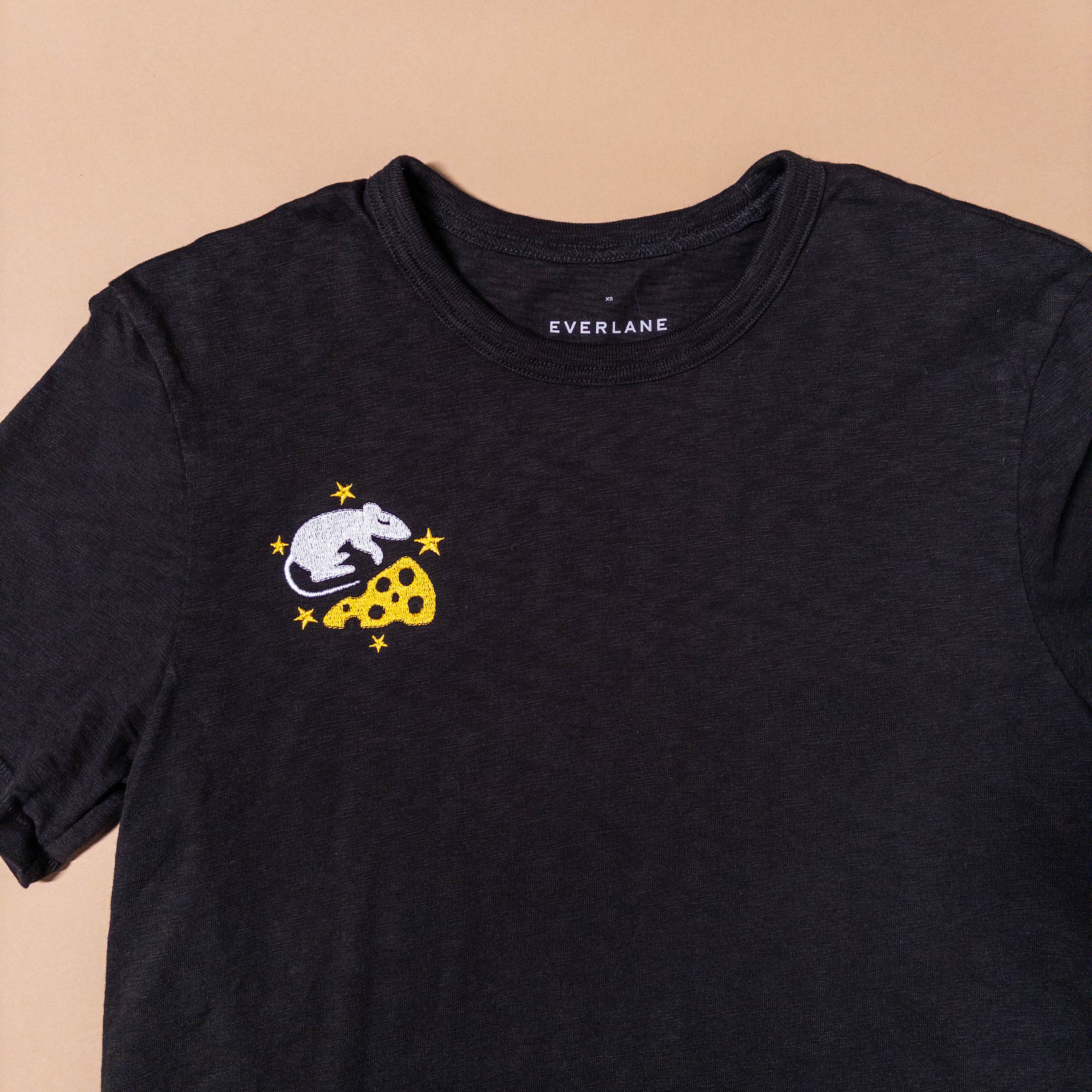 Sleeping Rat Tee in Black | XS