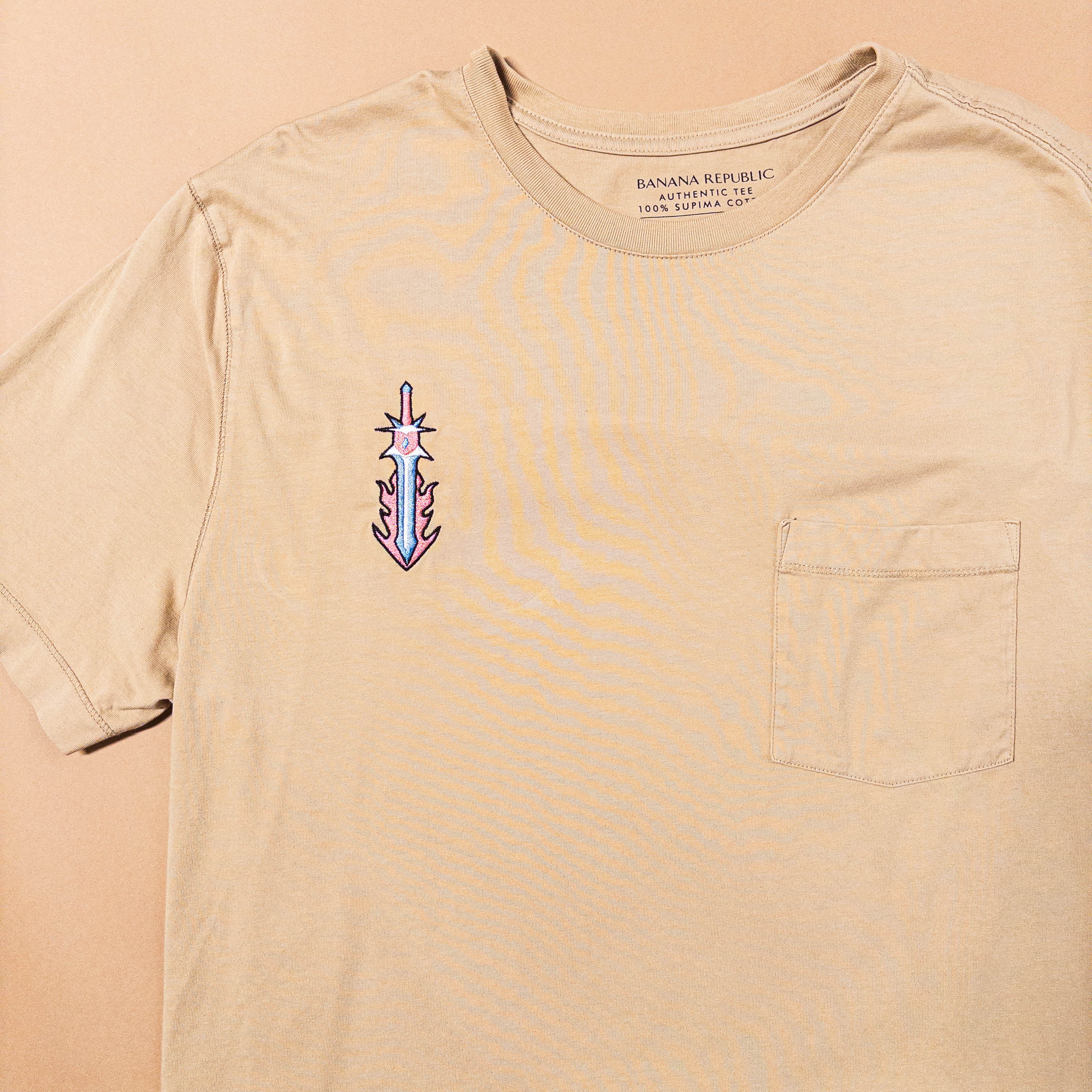 Trans Pride Fantasy Sword in Cream | Large