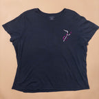 Asexual Pride Fantasy Scythe in Navy | Large