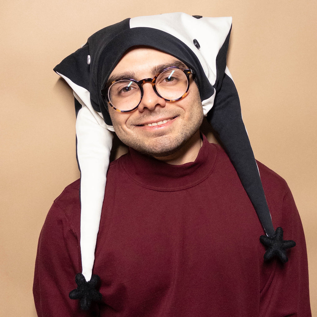 The Moon Court Fool – Handmade Jester Hat