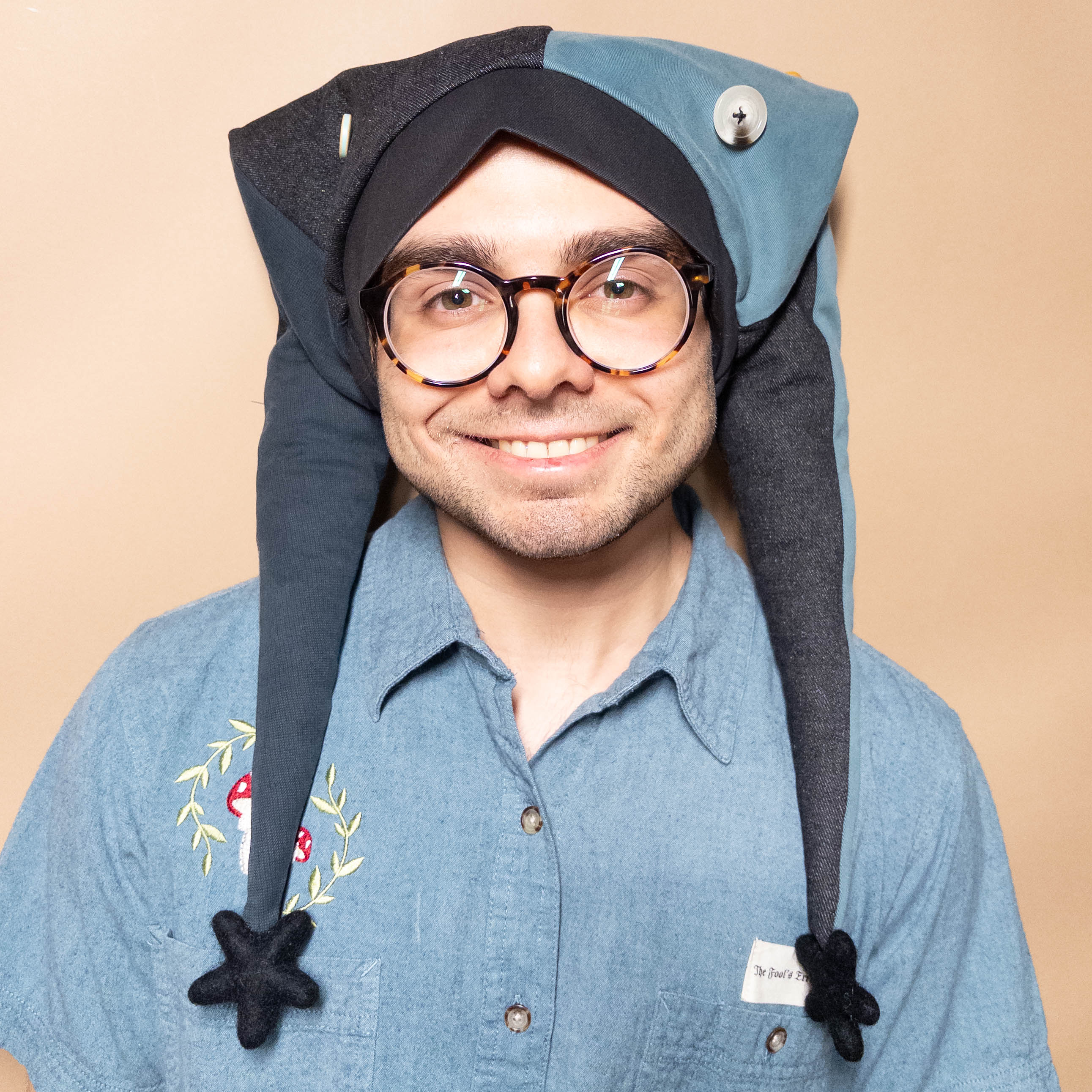 The Tempest Trickster – Handmade Jester Hat