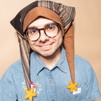 The Harvest Fool – Handmade Jester Hat