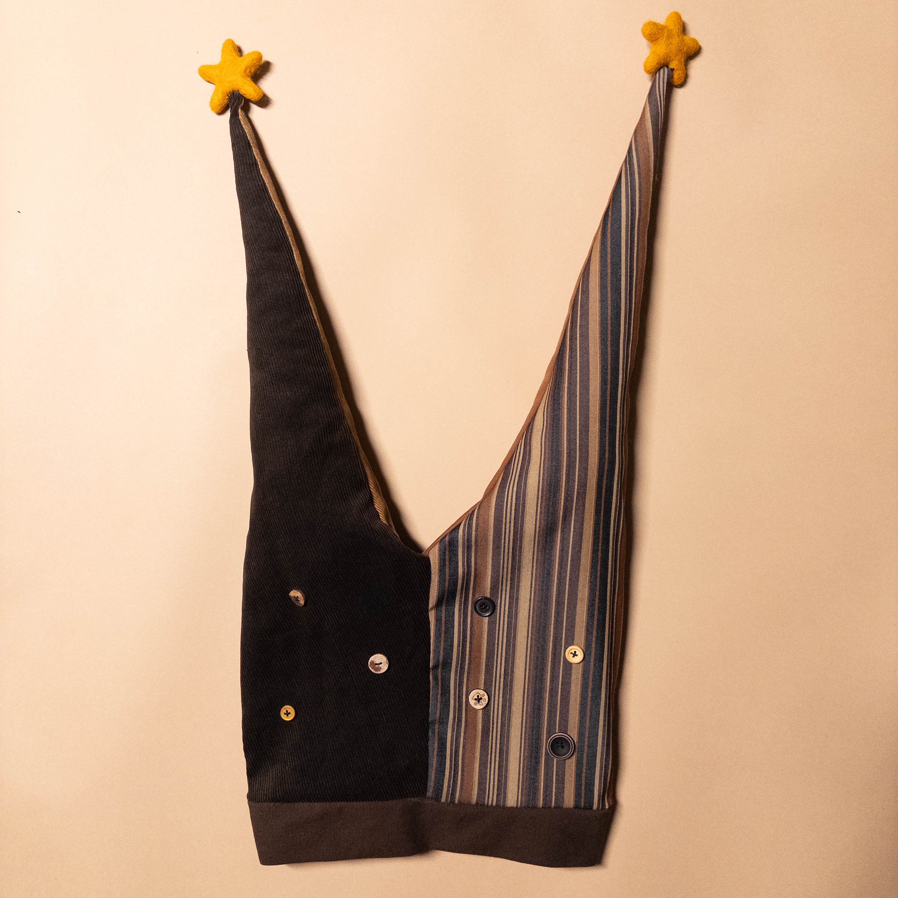 The Hazelnut Jester – Handmade Jester Hat