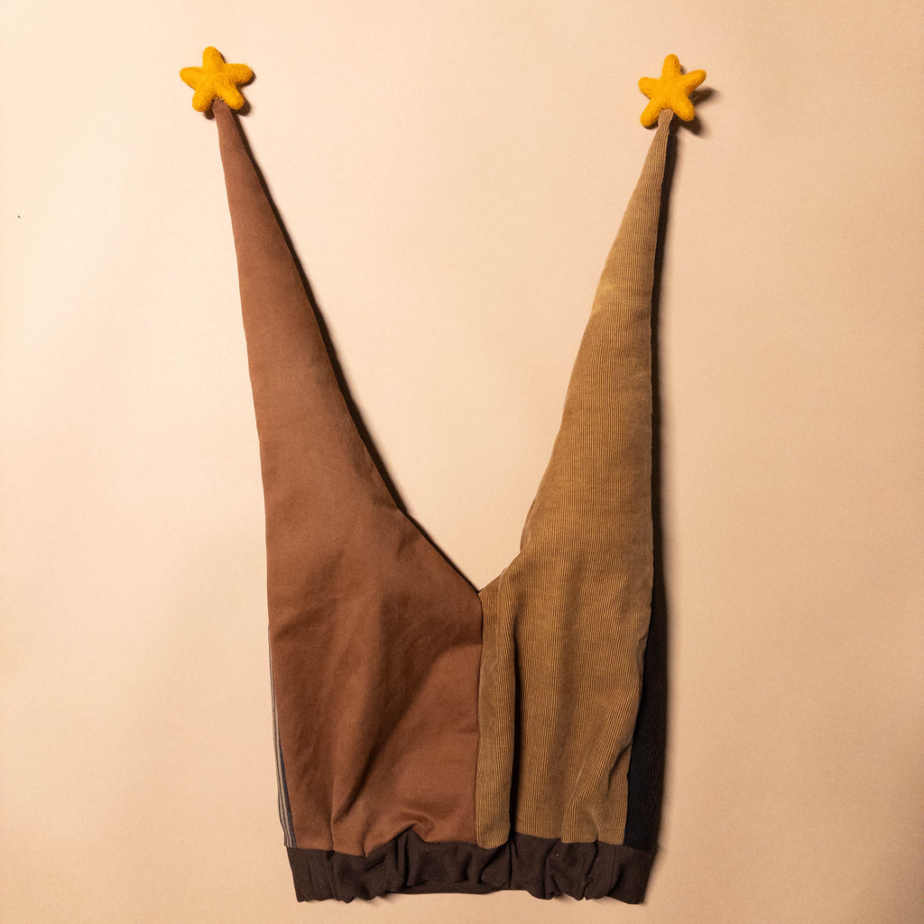 The Hazelnut Jester – Handmade Jester Hat