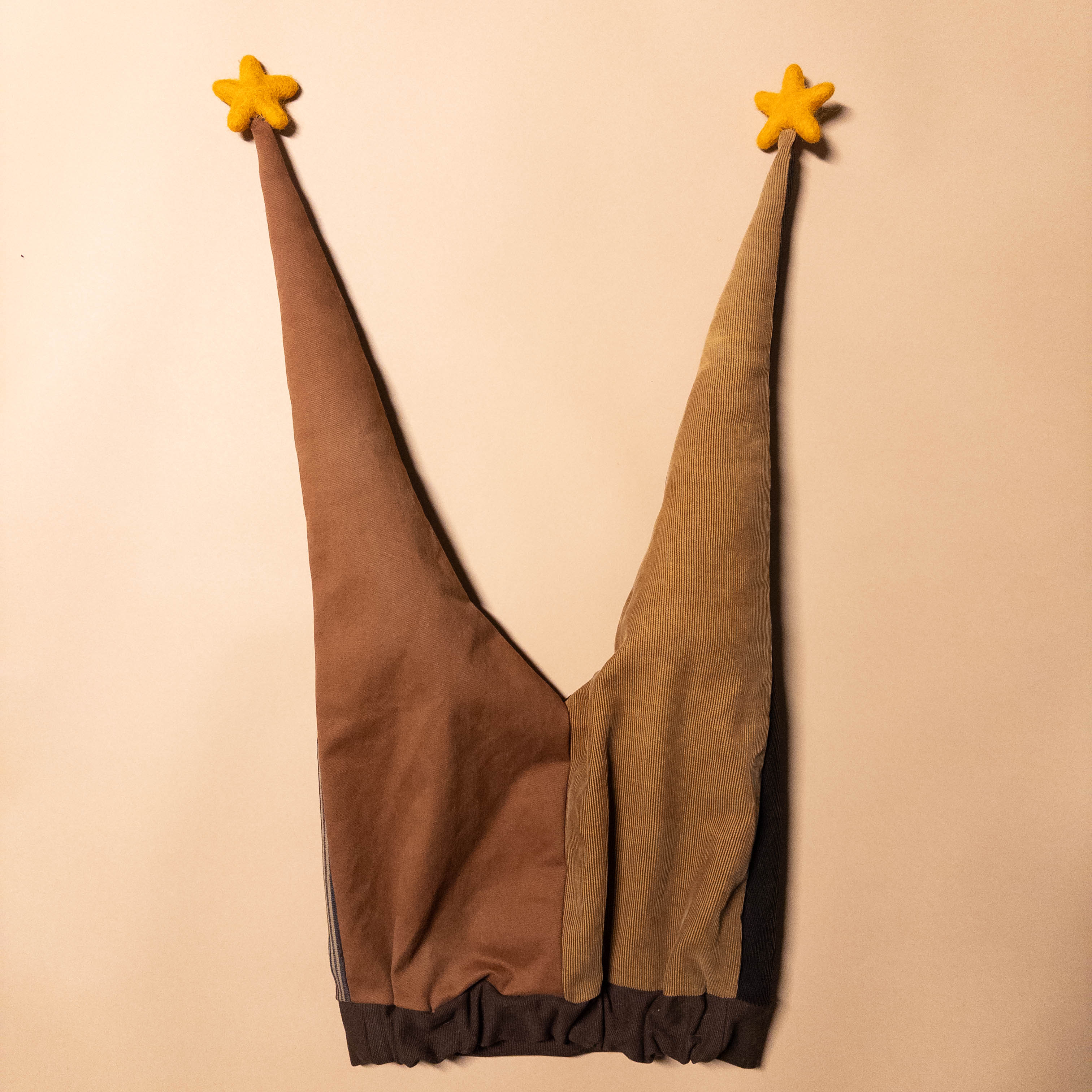 The Hazelnut Jester – Handmade Jester Hat