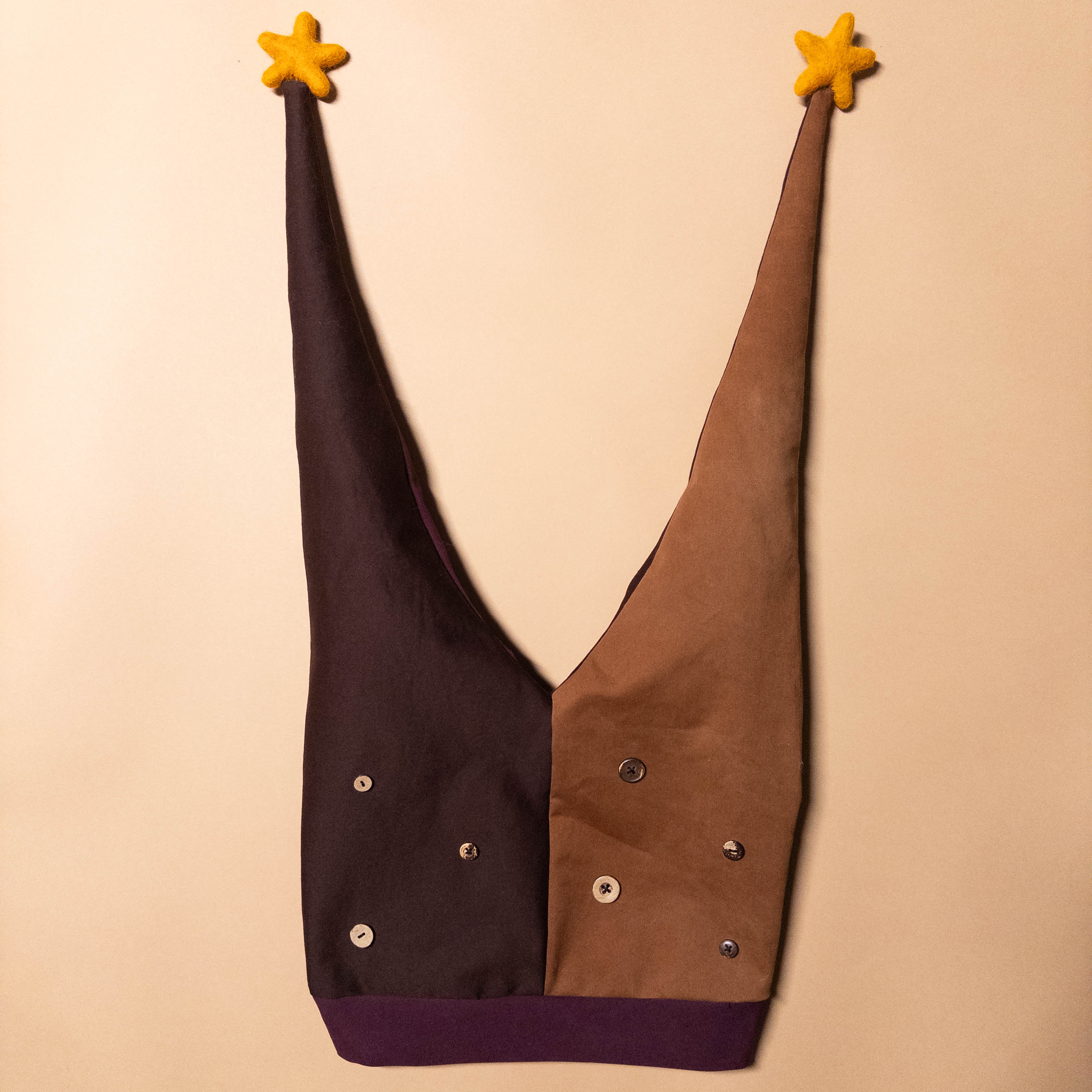 The Oakheart Fool – Handmade Jester Hat