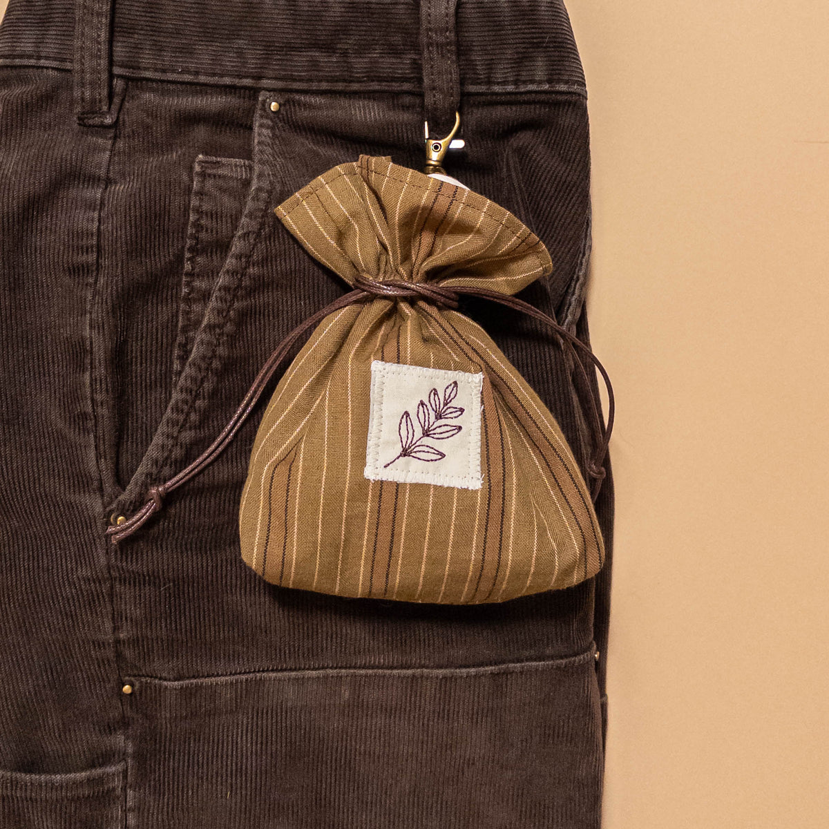 Custom Woodland Trinket Pouch