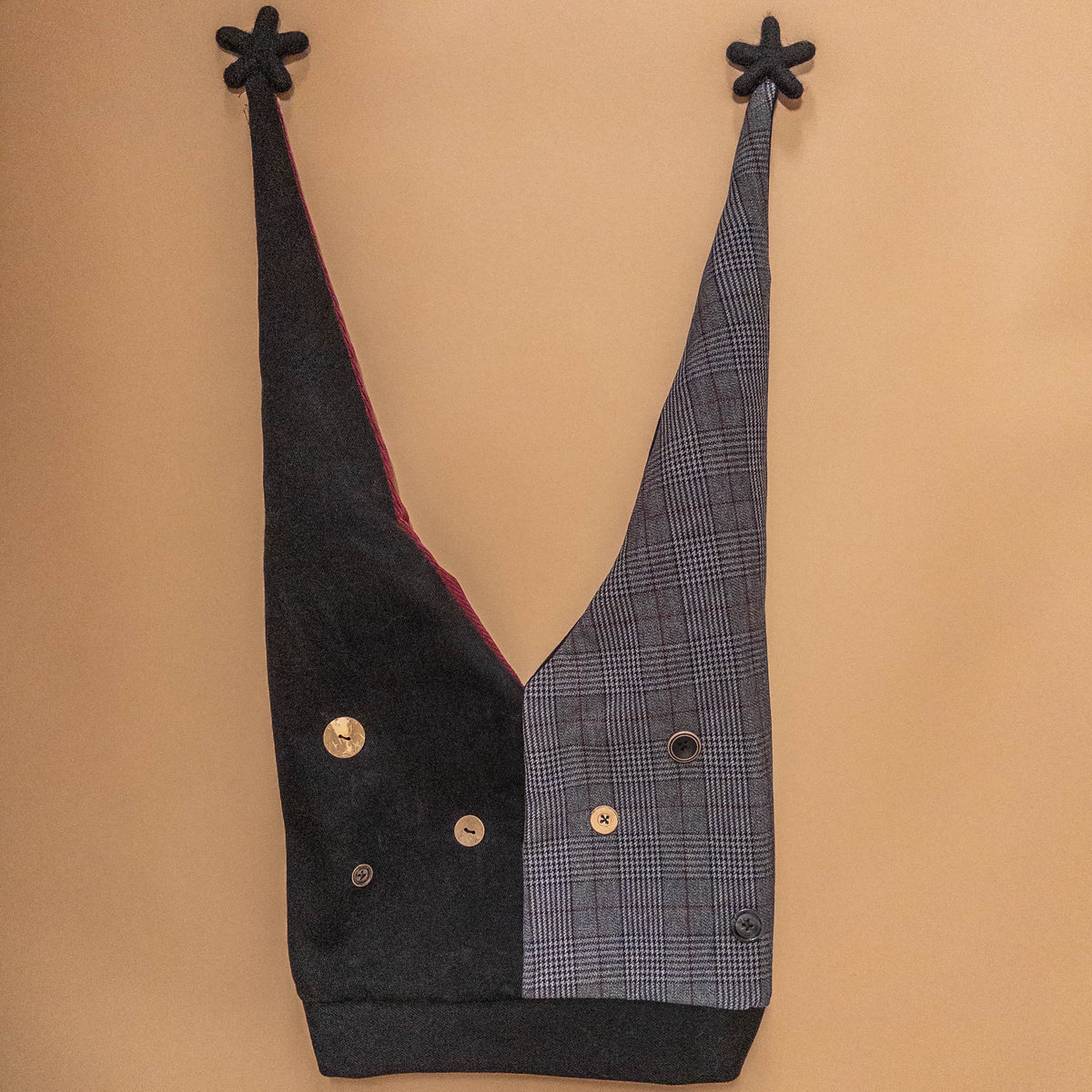 The Bloodmoon Fool – Handmade Jester Hat