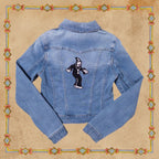 Vintage Clown Jean Jacket