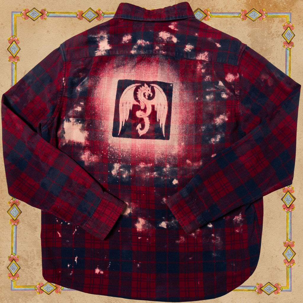 Bleach Dragon Fantasy Flannel Shirt
