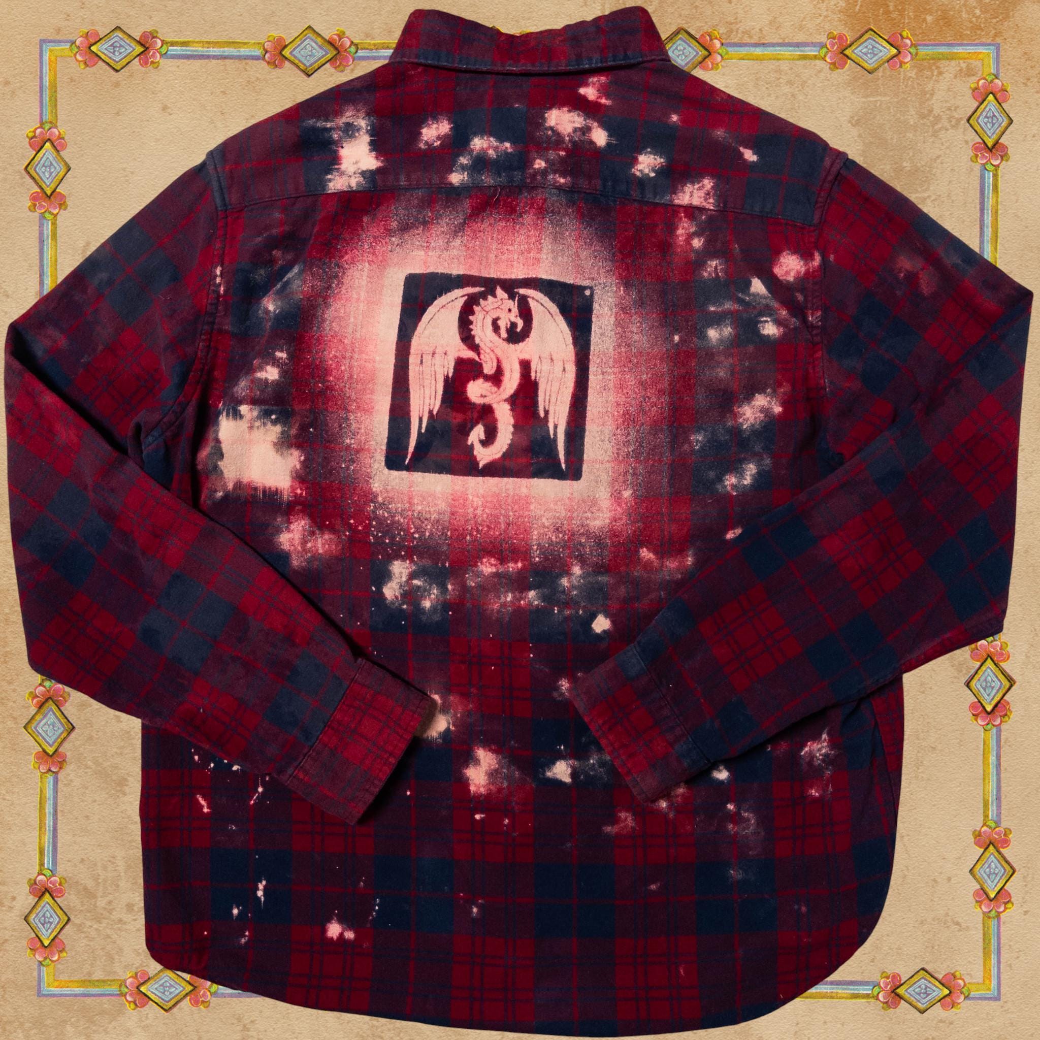 Bleach Dragon Fantasy Flannel Shirt