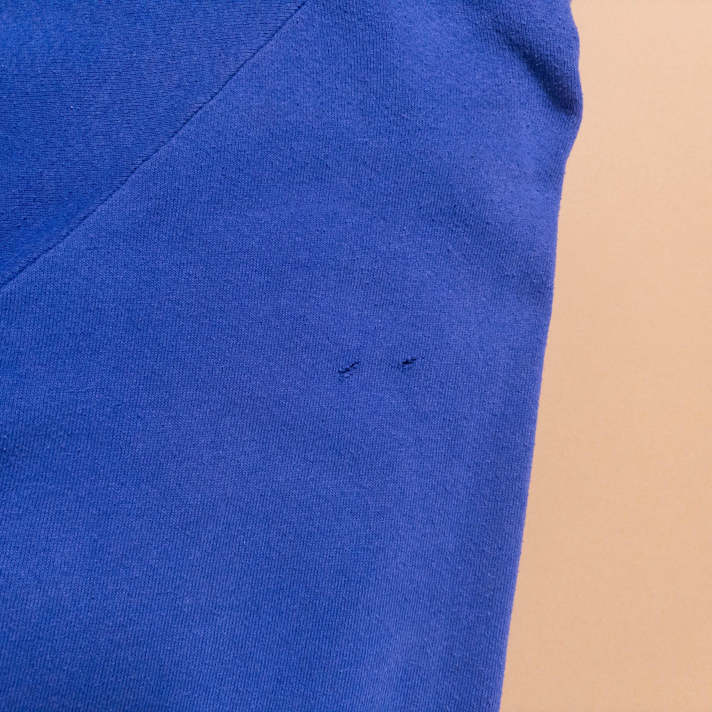 Medieval Snail Cat Crewneck Sweatshirt in Light Blue